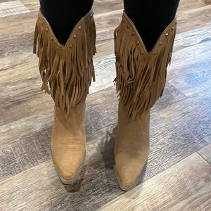 Fringe Boots